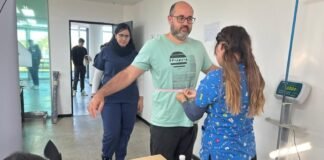 La Capital realizó controles de salud en el Nodo Tecnológico