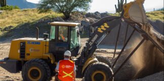 Operadores de maquinaria vial del Campus de Entrenamiento Laboral realizarán sus prácticas en proyecto minero