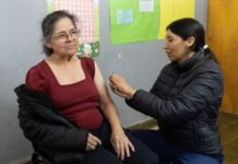 Operativo de Vacunación en el Centro Vecinal Parque América