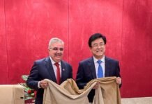 Raúl Jalil mantuvo un encuentro con autoridades de Fujian para ampliar la cooperación bilateral