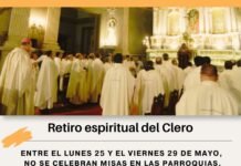 Se iniciaron los ejercicios espirituales del clero