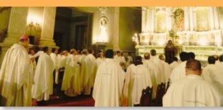 Se iniciaron los ejercicios espirituales del clero