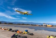 Andalgalá se capacitó en Medios Aéreos y Director de Tiro para combatir incendios forestales