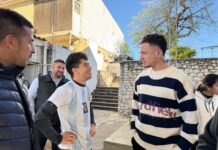 Aníbal Moreno compartió una emotiva jornada con usuarios del Centro Terapéutico