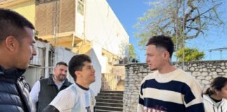 Aníbal Moreno compartió una emotiva jornada con usuarios del Centro Terapéutico