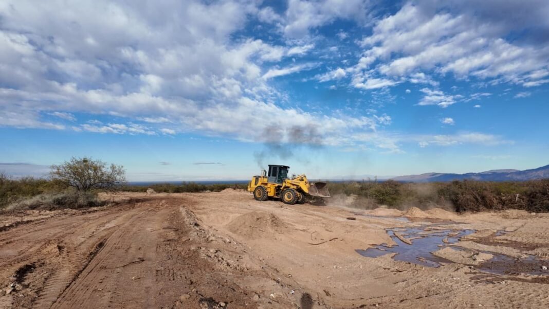Comenzó la construcción de la futura Circunvalación de Andalgalá