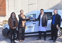 Día Nacional de Donación de órganos: la DAICA recibió un móvil para traslado