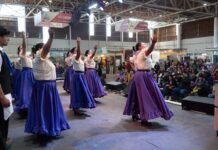 El escenario del Pabellón de Turismo, con una programación para vivir Catamarca