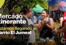 El Mercado Itinerante llega al Barrio El Jumeal con productos locales, servicios y propuestas para toda la familia