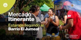 El Mercado Itinerante llega al Barrio El Jumeal con productos locales, servicios y propuestas para toda la familia