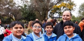 Gustavo Saadi encabezó el Juramento Ambiental 2026 con más de 270 estudiantes