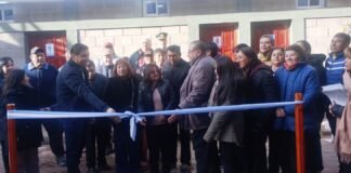 Inauguran baños comunitarios en la parroquia San Juan Bautista de Tinogasta