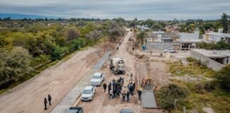 Iniciaron los trabajos de urbanización en el Barrio 140 Viviendas de Valle Viejo