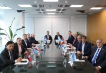 Jalil y Gobernadores del Norte Grande se reunieron con Santilli en el marco de la 23° Asamblea
