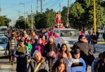 La comunidad parroquial del Sagrado Corazón de Jesús vivió el cierre del mes dedicado a su Patrono