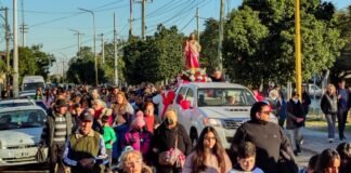 La comunidad parroquial del Sagrado Corazón de Jesús vivió el cierre del mes dedicado a su Patrono