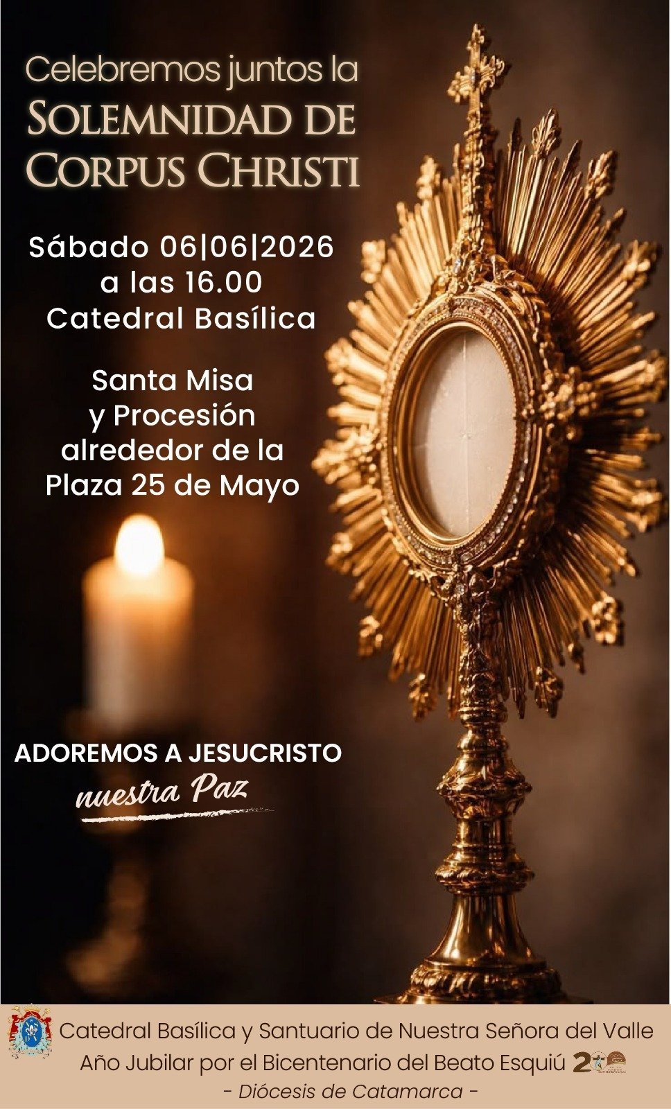Nos preparamos para celebrar a Solemnidad de Corpus Christi