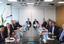 Raúl y Gobernadores del Norte Grande se reunieron con Santilli en el marco de la 23° Asamblea