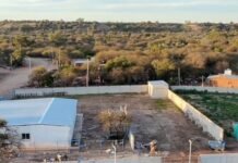 Avanzan los trabajos en el complejo recreativo de La Dorada