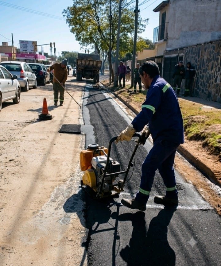 Capital finalizó las obras de repavimentación integral en Maipú Norte