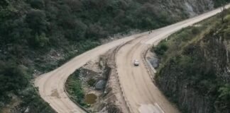 Cortan el tránsito en La Cébila por obras de pavimentación