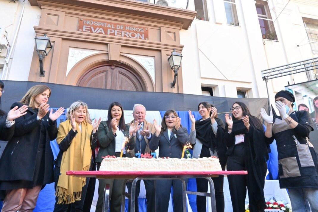 El Hospital de Niños “Eva Perón” celebró sus 77 años