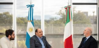 El intendente de la Capital recibió al embajador de Italia en el Nodo Tecnológico