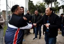 El intendente Gustavo Saadi se reunió con vecinos de Banda de Varela para atender reclamos y planificar obras
