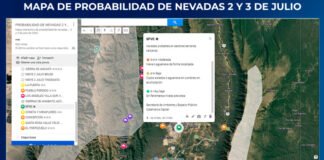 🌨️ ACTUALIZACIÓN DEL MAPA DE PROBABILIDAD DE NEVADAS | 2 Y 3 DE JULIO