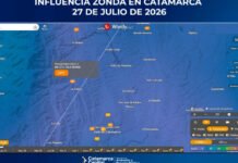 📍 INFLUENCIA DE ZONDA EN CATAMARCA