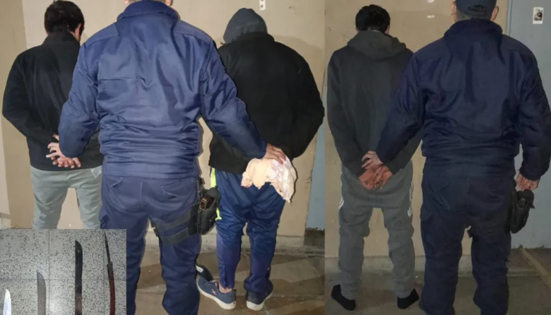 🚨 VIOLENTO ATAQUE EN EL LOTEO SUSSEX: TRES DETENIDOS TRAS AGREDIR A UNA FAMILIA CON MACHETES Y UNA CUCHILLA