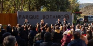 Fray inauguró su Parque Botánico, más de una hectárea y media de historia y contacto con la naturaleza