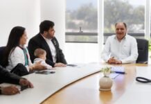 Gustavo recibió al gobernador del Rotary Club Distrito 4851 para fortalecer la agenda social