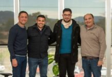 Gustavo Saadi recibió al investigador Federico Vega, seleccionado para realizar un doctorado en Brasil