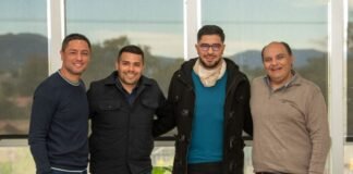 Gustavo Saadi recibió al investigador Federico Vega, seleccionado para realizar un doctorado en Brasil