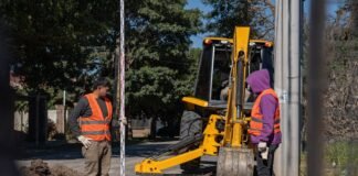 La ampliación de la red cloacal llega a nuevos sectores del barrio Nueva Ilusión, en Santa Rosa