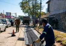 La Municipalidad de la Capital finalizó las obras de repavimentación integral en la calle Maipú Norte