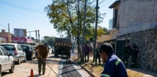 La Municipalidad de la Capital finalizó las obras de repavimentación integral en la calle Maipú Norte