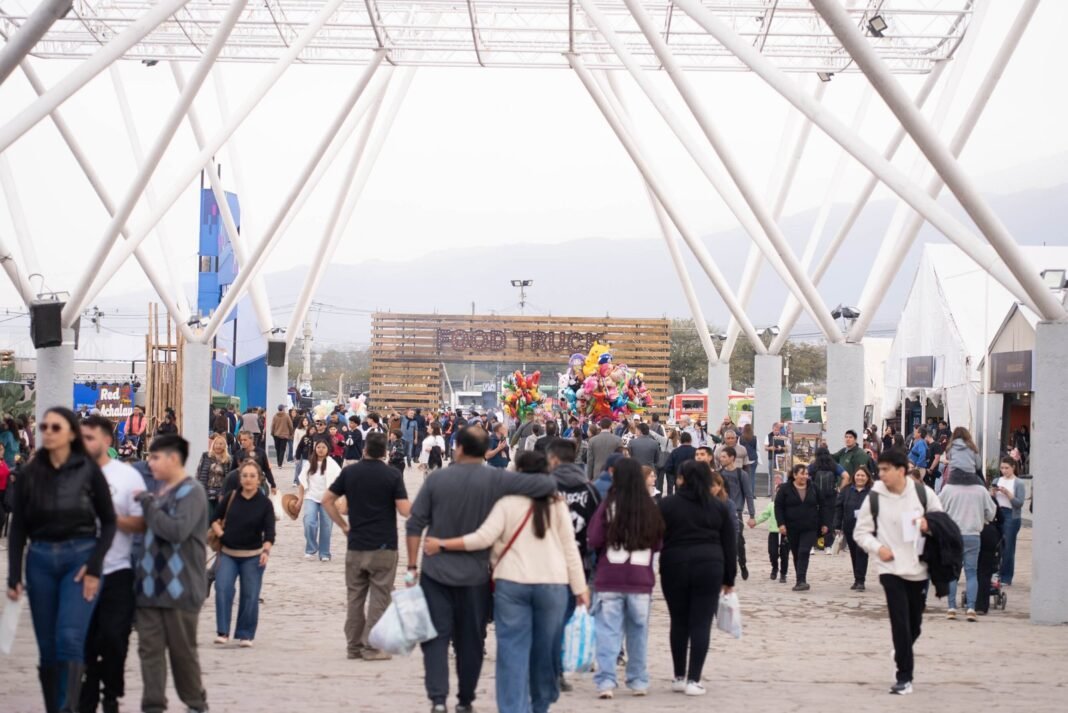 Los nuevos ingresos al Predio Ferial durante la Fiesta del Poncho
