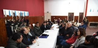 Saadi se reunió con vecinos de Banda de Varela