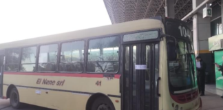 Secuestran un colectivo en la Terminal de Ómnibus por tener la RTO vencida