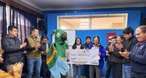 Tinogasta: Entrega de los premios del Bingo Millonario Solidario de Copacabana