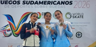 Alfonsina Barros Reynoso se consagró campeona sudamericana de patín
