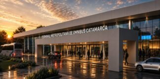 AVANZA LA SEGUNDA ETAPA DE LA TERMINAL METROPOLITANA DE ÓMNIBUS DE CATAMARCA