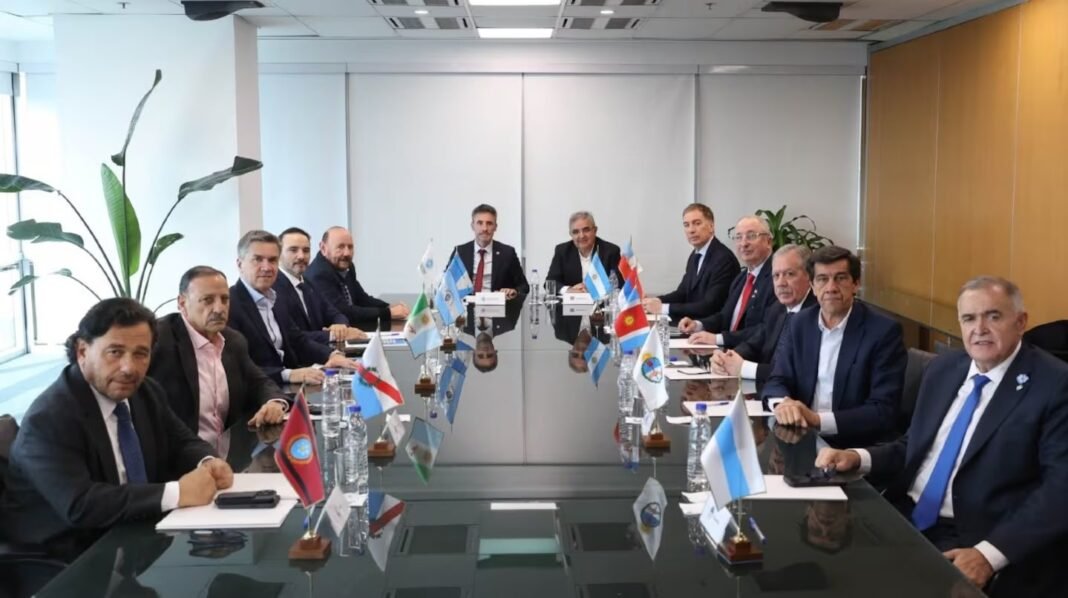 Con Jalil presente, Santilli y Caputo acordaron un régimen diferencial de tarifas eléctricas para la región Norte