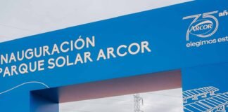Con una inversión de USD 3,8 millones, Arcor inauguró en Recreo su primer Parque Solar