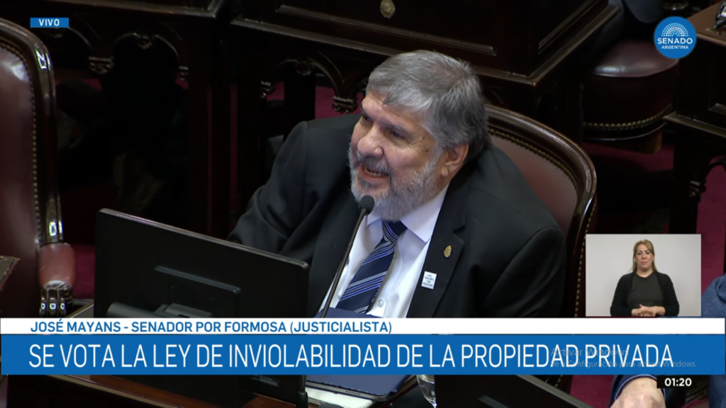 El Gobierno aprobó la Inviolabilidad de la Propiedad Privada, pero sin ley de Tierras ni Manejo del Fuego, por desaire de aliados