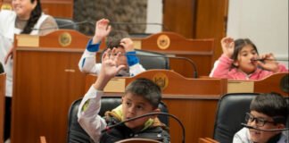 EL RECINTO RECIBIÓ A UNA NUEVA DELEGACIÓN DE “PEQUEÑAS VOCES LEGISLATIVAS”