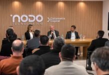 El vicegobernador Dusso encabezó la jornada sobre coyuntura económica y mercados en el Nodo Tecnológico