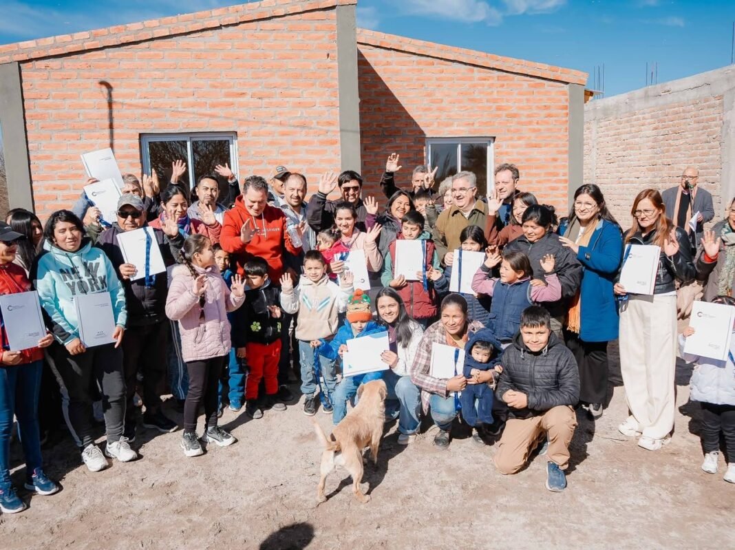 Familias de San José cumplieron el sueño de la vivienda propia